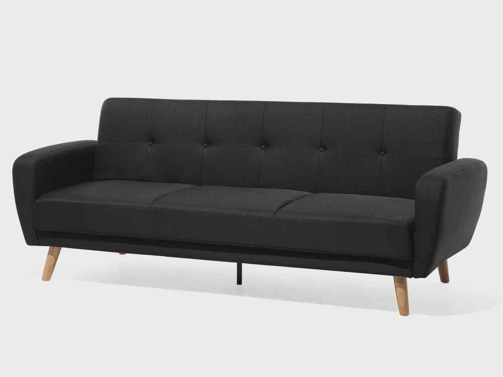 Florli 3 Seater Sofa Black