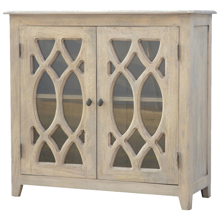 Solid Mango Wood Stone Wash Sideboard