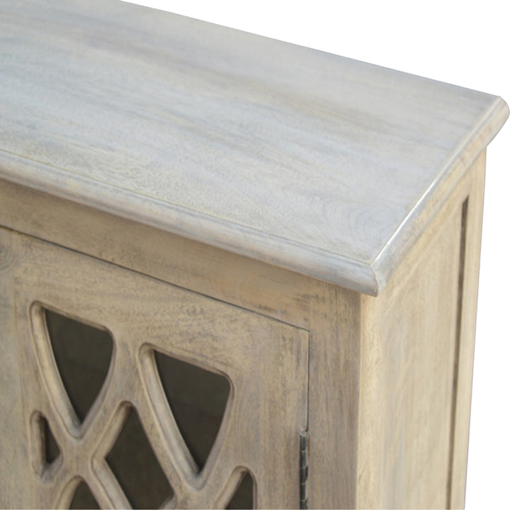 Solid Mango Wood Stone Wash Sideboard