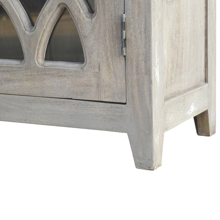 Solid Mango Wood Stone Wash Sideboard