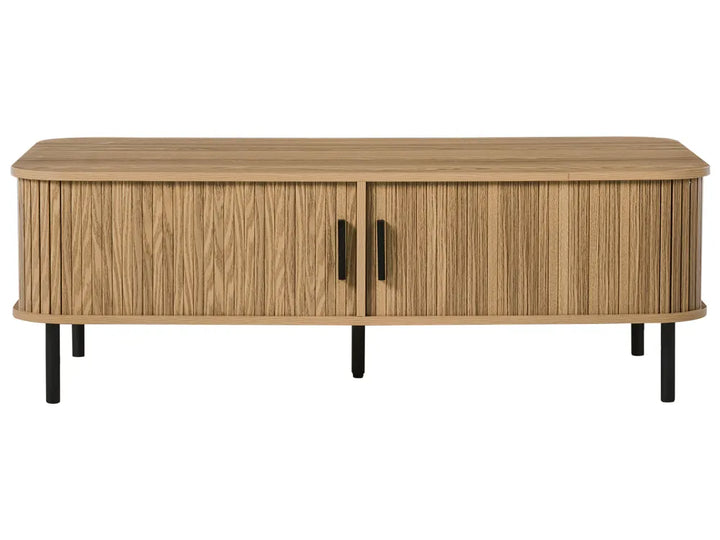 Coffee Table Brown with Storage Adelyn