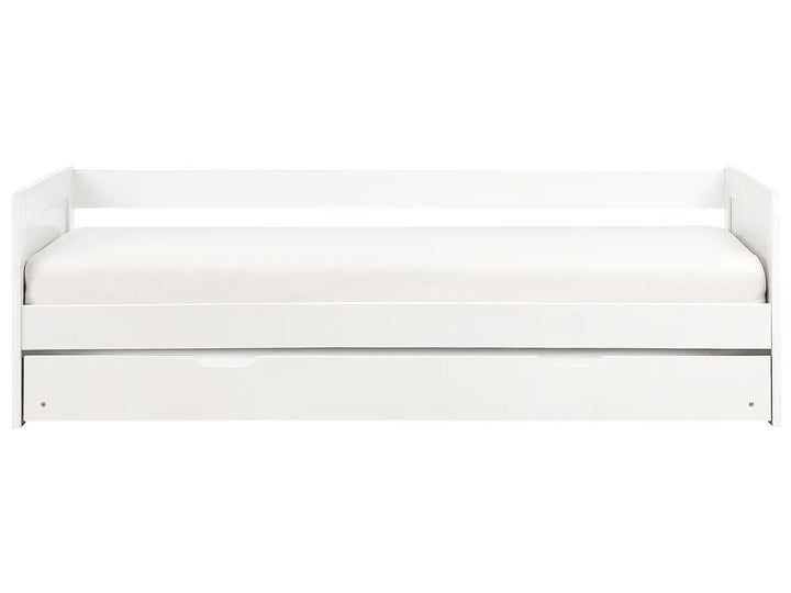 Trundle Bed Pine Wood 90 x 200 cm (EU Single) White Erthridge