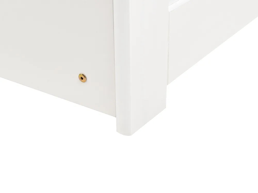 Trundle Bed Pine Wood 90 x 200 cm (EU Single) White Erthridge