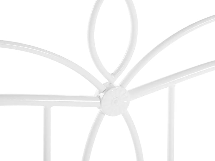 Bed Metal 160 x 200 cm (EU King Size) White Colina