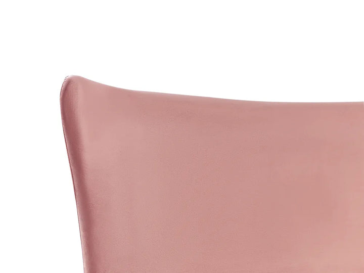 Bed Velvet 180 x 200 cm (EU Super King) Peach Pink Daphne