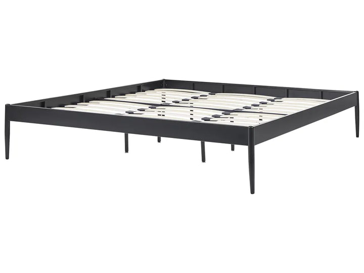 Bed Metal 180 x 200 cm (EU Super King) Black Alaja