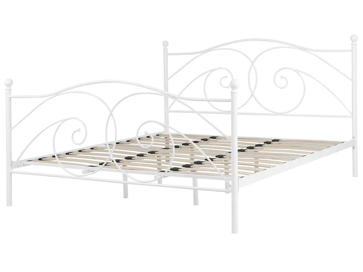 Bed Metal 180 x 200 cm (EU Super King) White Rondo