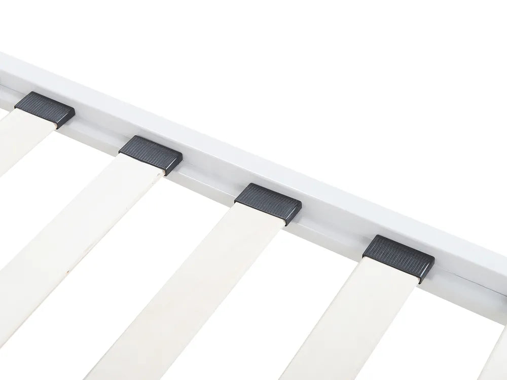 Bed Metal 180 x 200 cm (EU Super King) White Stacie