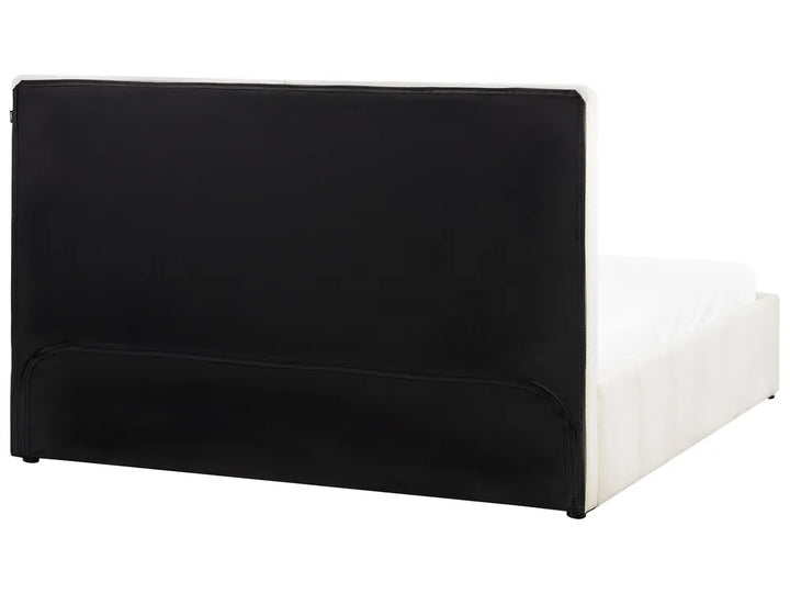 Ottoman Bed Fabric 180 x 200 cm (EU Super King) Off-White Emery