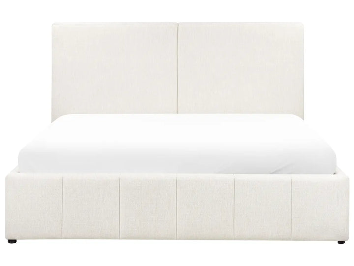 Ottoman Bed Fabric 180 x 200 cm (EU Super King) Off-White Emery