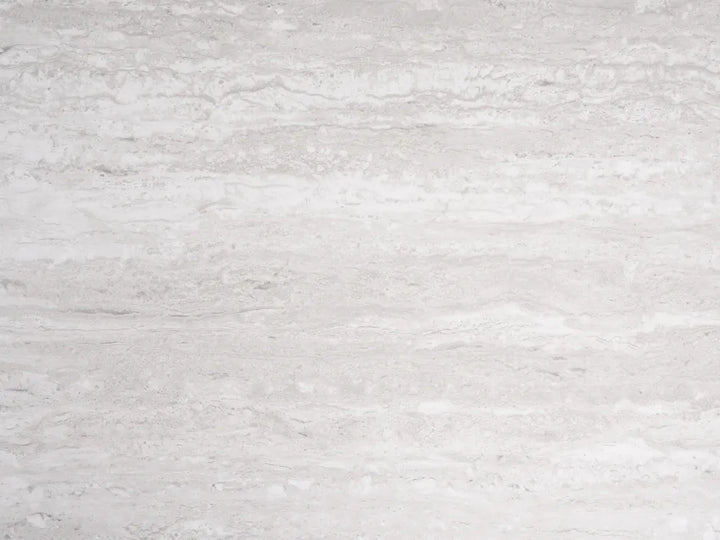 Dining Table Travertine Effect 220 cm 95 cm Schrader