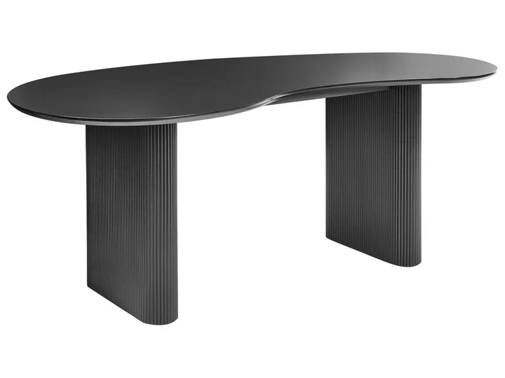Dining Table Black 198 cm 93 cm Bason