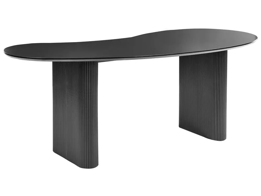 Dining Table Black 198 cm 93 cm Bason