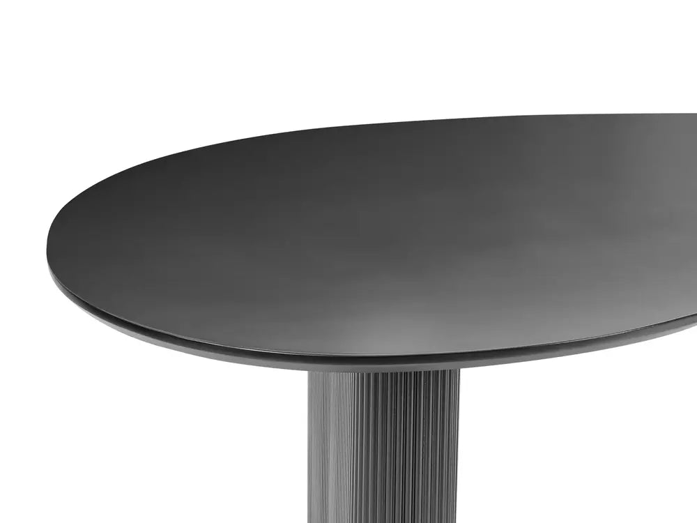 Dining Table Black 198 cm 93 cm Bason