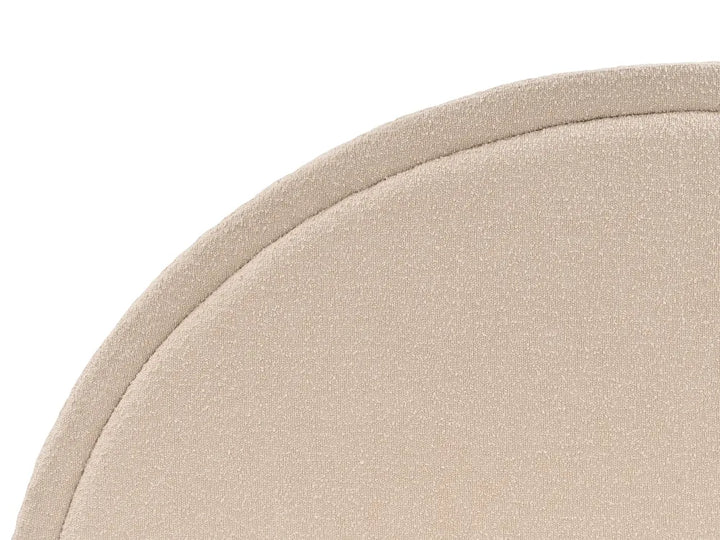 Bed Boucle 180 x 200 cm (EU Super King) Beige Kizer