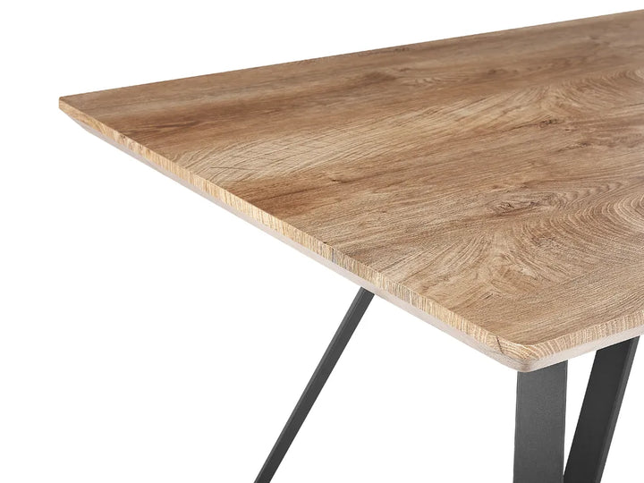 Dining Set Light Brown 2 Seater Ligna
