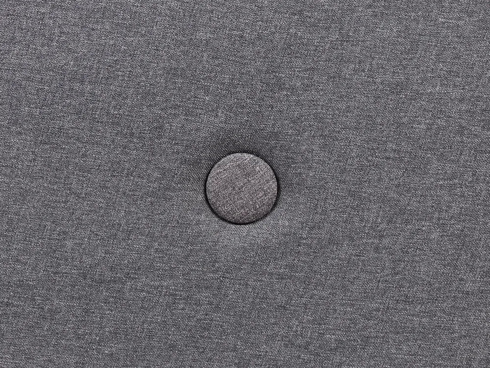 Ottoman Bed Fabric 140 x 200 cm (EU Double) Dark Grey Ambrey