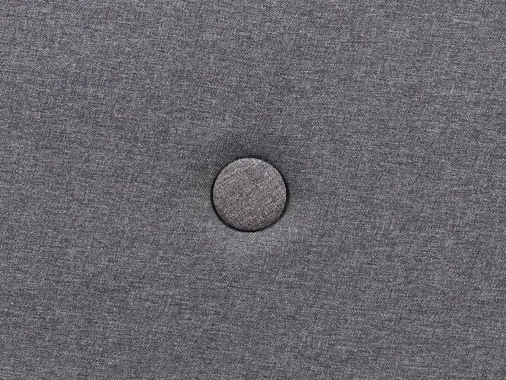 Ottoman Bed Fabric 140 x 200 cm (EU Double) Dark Grey Ambrey