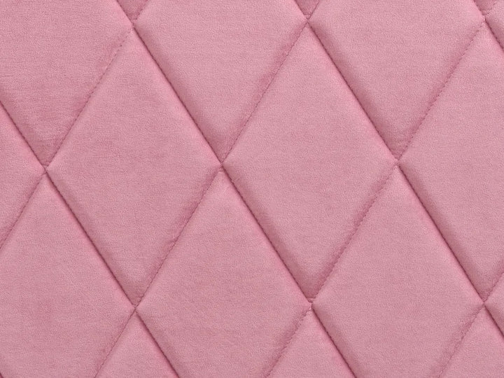 Ottoman Bed Velvet 160 x 200 cm (EU King Size) Pink Orlando