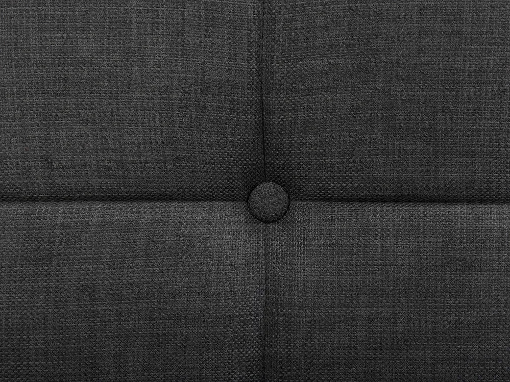 Adjustable Bed Fabric 160 x 200 cm (EU King Size) Dark Grey Fehi