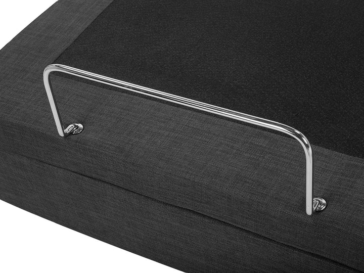 Adjustable Bed Fabric 160 x 200 cm (EU King Size) Dark Grey Fehi
