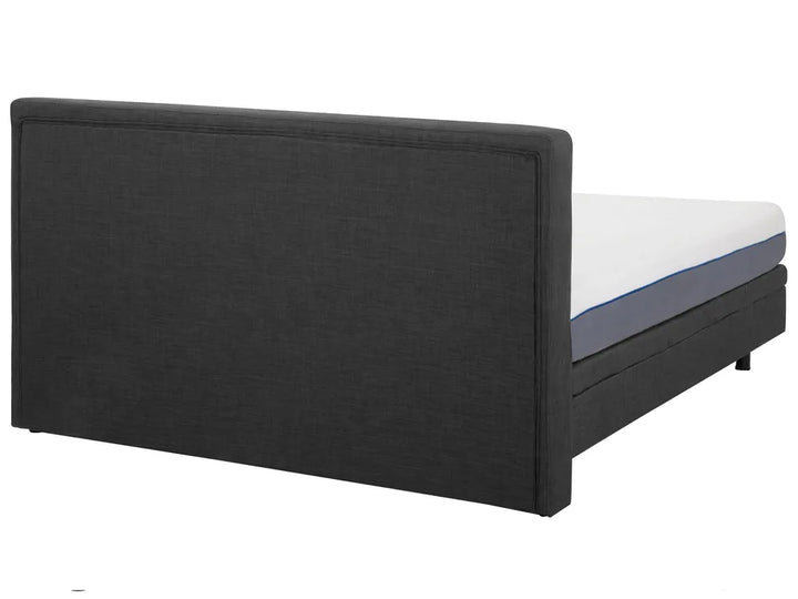 Adjustable Bed Fabric 160 x 200 cm (EU King Size) Dark Grey Fehi