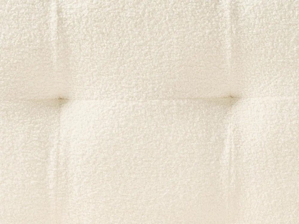 Bed Boucle 180 x 200 cm (EU Super King) Off-White Tucson