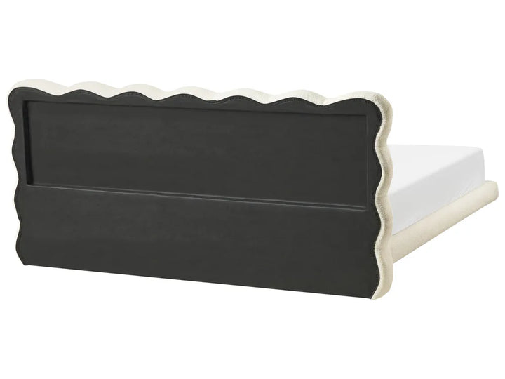 Bed Boucle 180 x 200 cm (EU Super King) Off-White Tucson