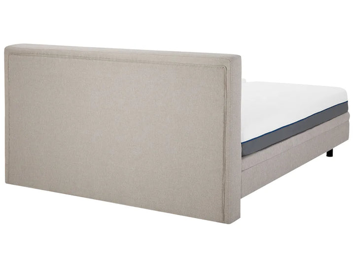 Adjustable Bed Fabric 180 x 200 cm (EU Super King) Beige Fehi