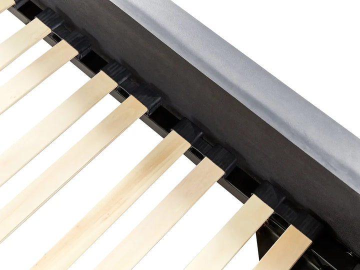 Bed Velvet 90 x 200 cm (EU Single) Grey Jazzae