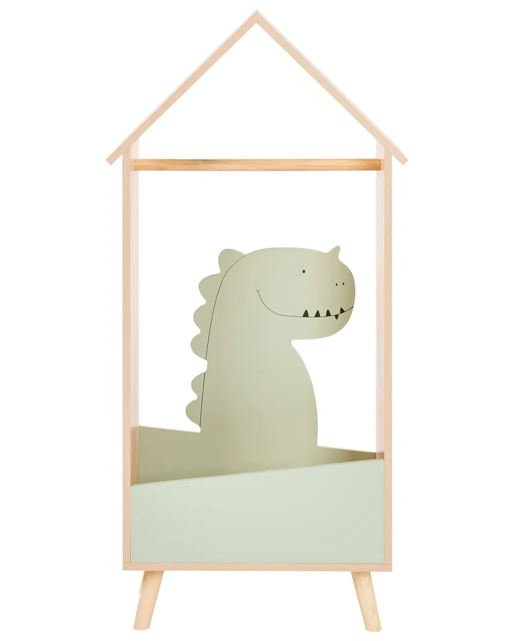 Kids Coat Stand 117cm Light Brown Melo