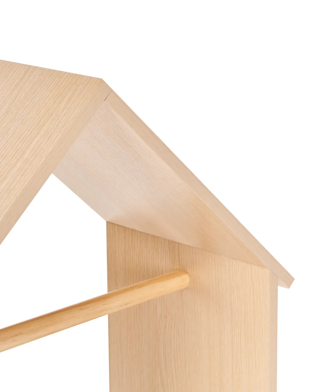 Kids Coat Stand 117cm Light Brown Melo