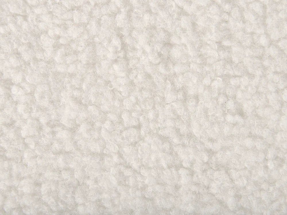 Sofa 2 Seater Boucle White Carlan