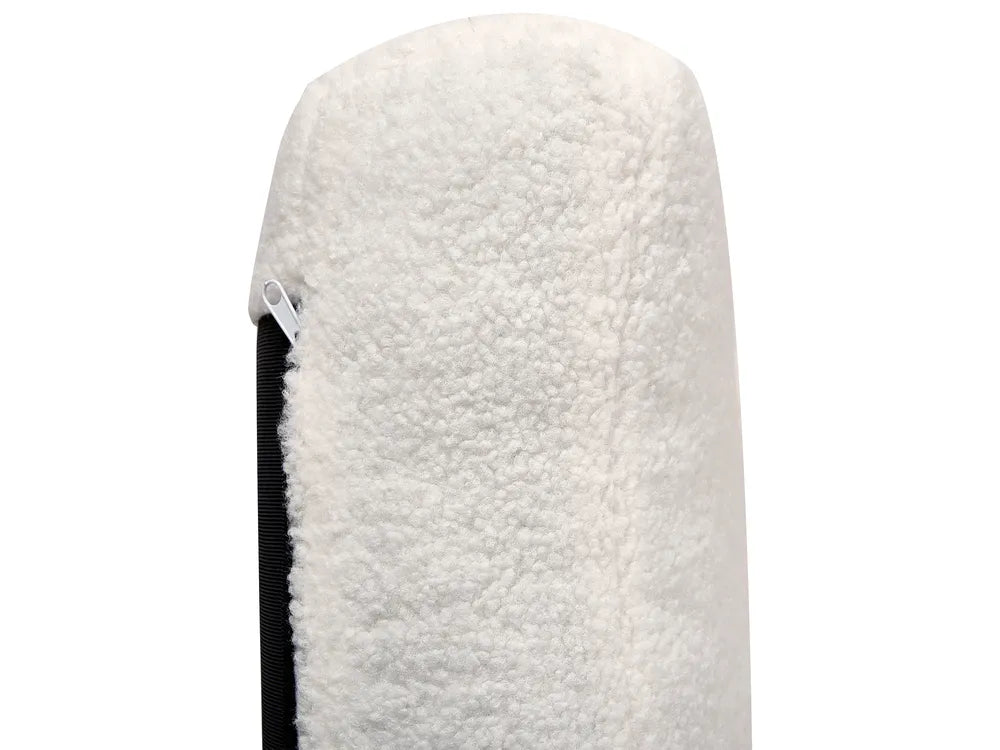 Sofa 2 Seater Boucle White Carlan