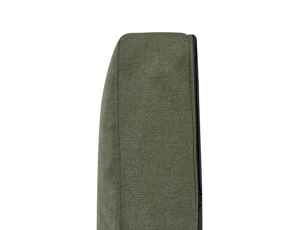 Sofa 2 Seater Fabric Dark Green Elaiza