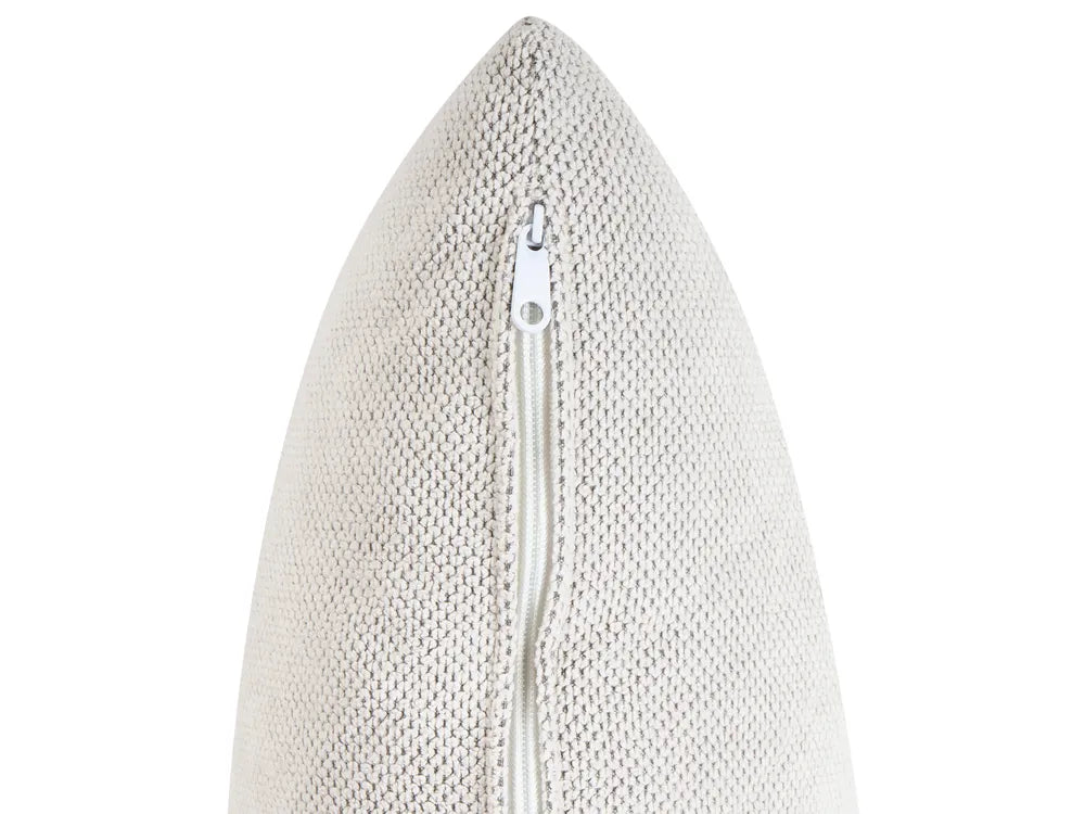 Sofa 2 Seater Fabric Off-White Elaiza