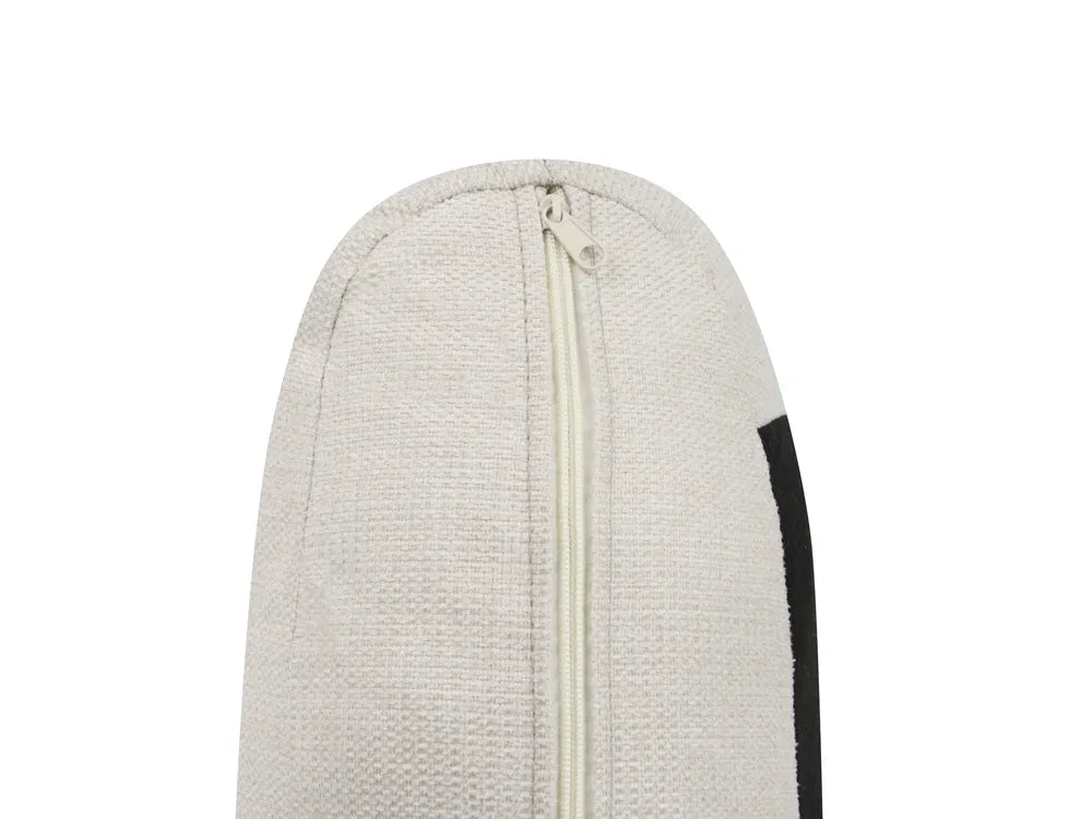 Sofa 2 Seater Fabric Light Beige Deondry