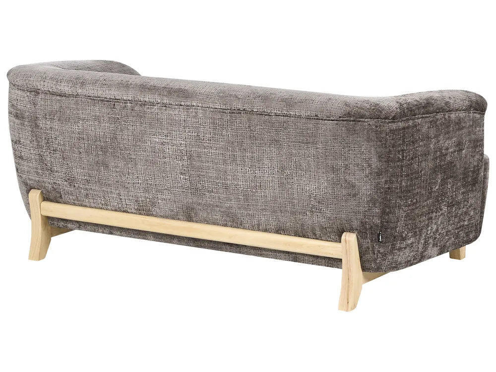 Sofa 2 Seater Chenille Brown Ashtin