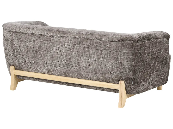 Sofa 2 Seater Chenille Brown Ashtin