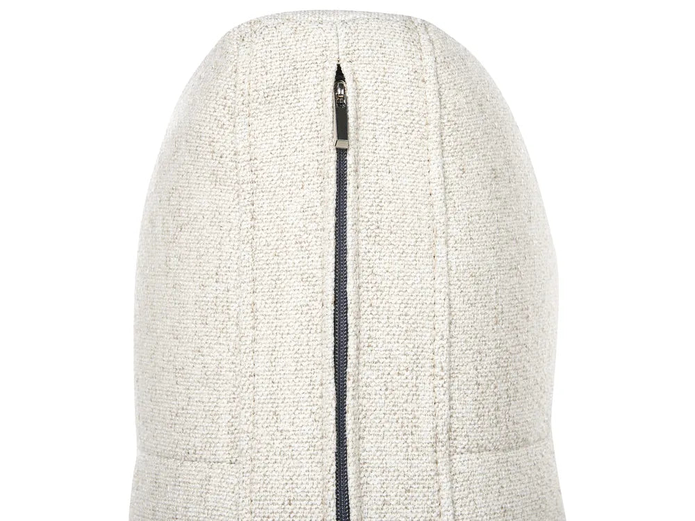 Sofa 2 Seater Fabric Light Beige Demacio