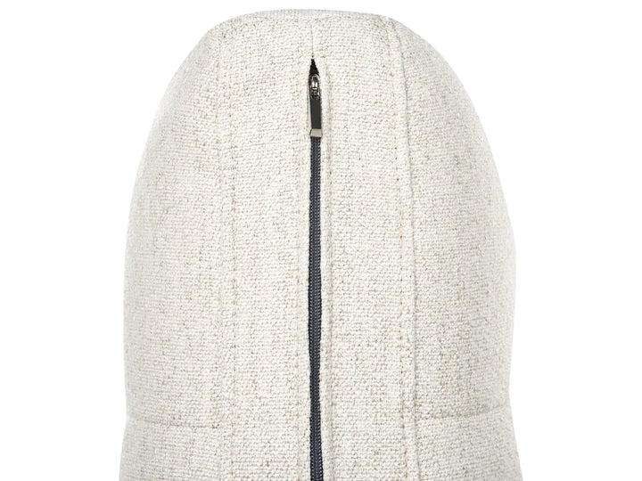 Sofa 2 Seater Fabric Light Beige Demacio