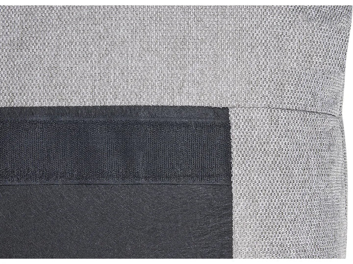 Sofa 2 Seater Fabric Light Grey Deondry