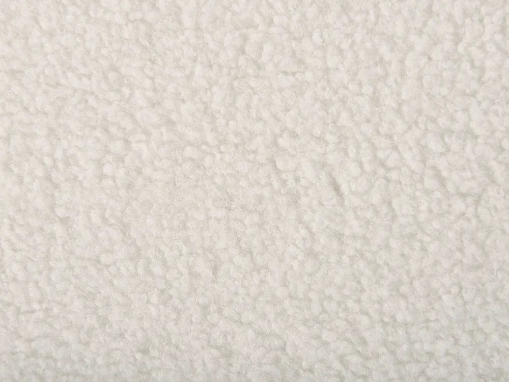 Corner Sofa 3 Seater Boucle White Right Hand Arvo