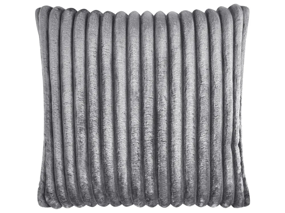 Corner Sofa 4 Seater Corduroy Dark Grey Right Hand Vardie