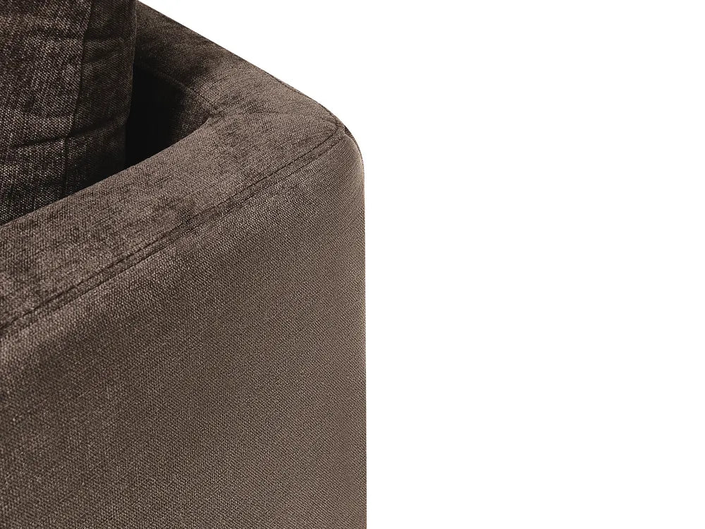 Sofa 2 Seater Chenille Dark Brown Rilee