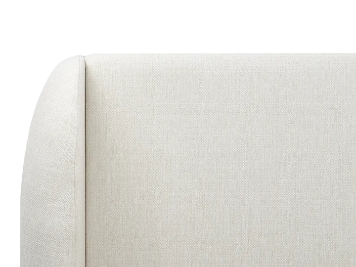 Ottoman Bed Fabric 180 x 200 cm (EU Super King) Off-White Allard