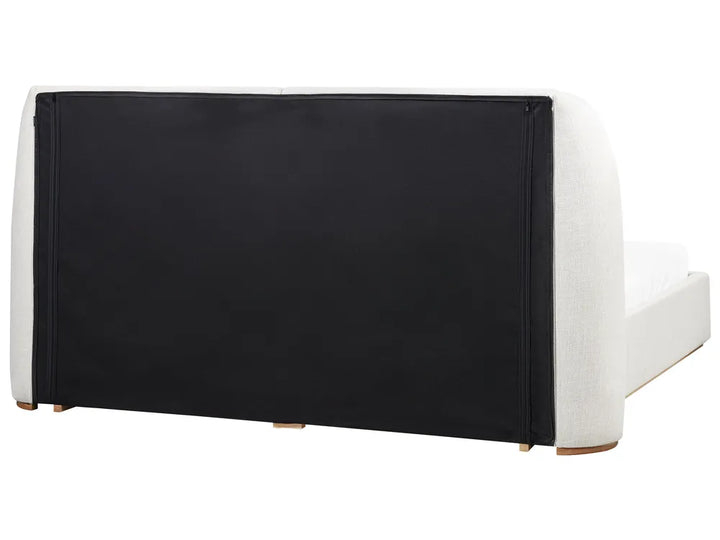 Ottoman Bed Fabric 180 x 200 cm (EU Super King) Off-White Allard