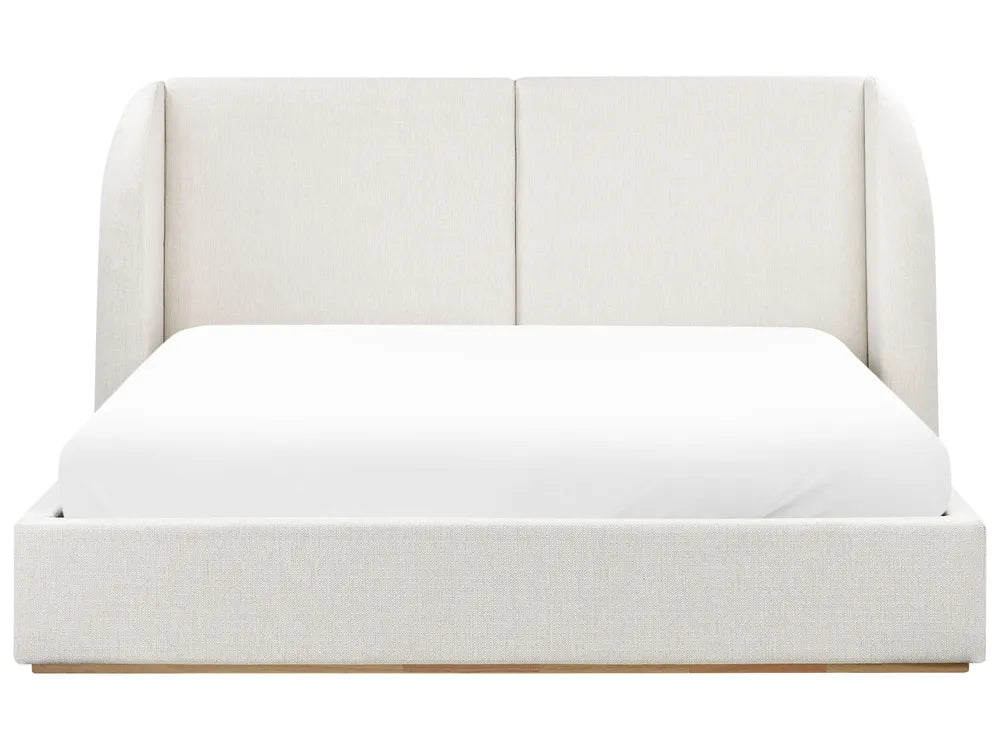 Ottoman Bed Fabric 180 x 200 cm (EU Super King) Off-White Allard