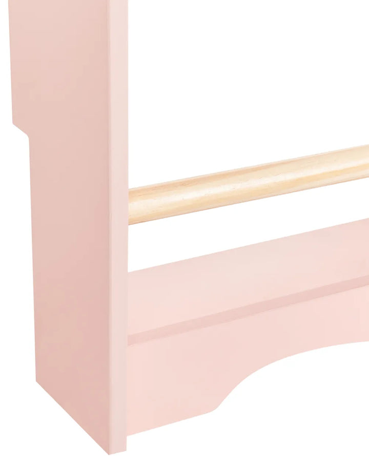 Wall Bookshelf  100 cm Pastel Pink Alleisha