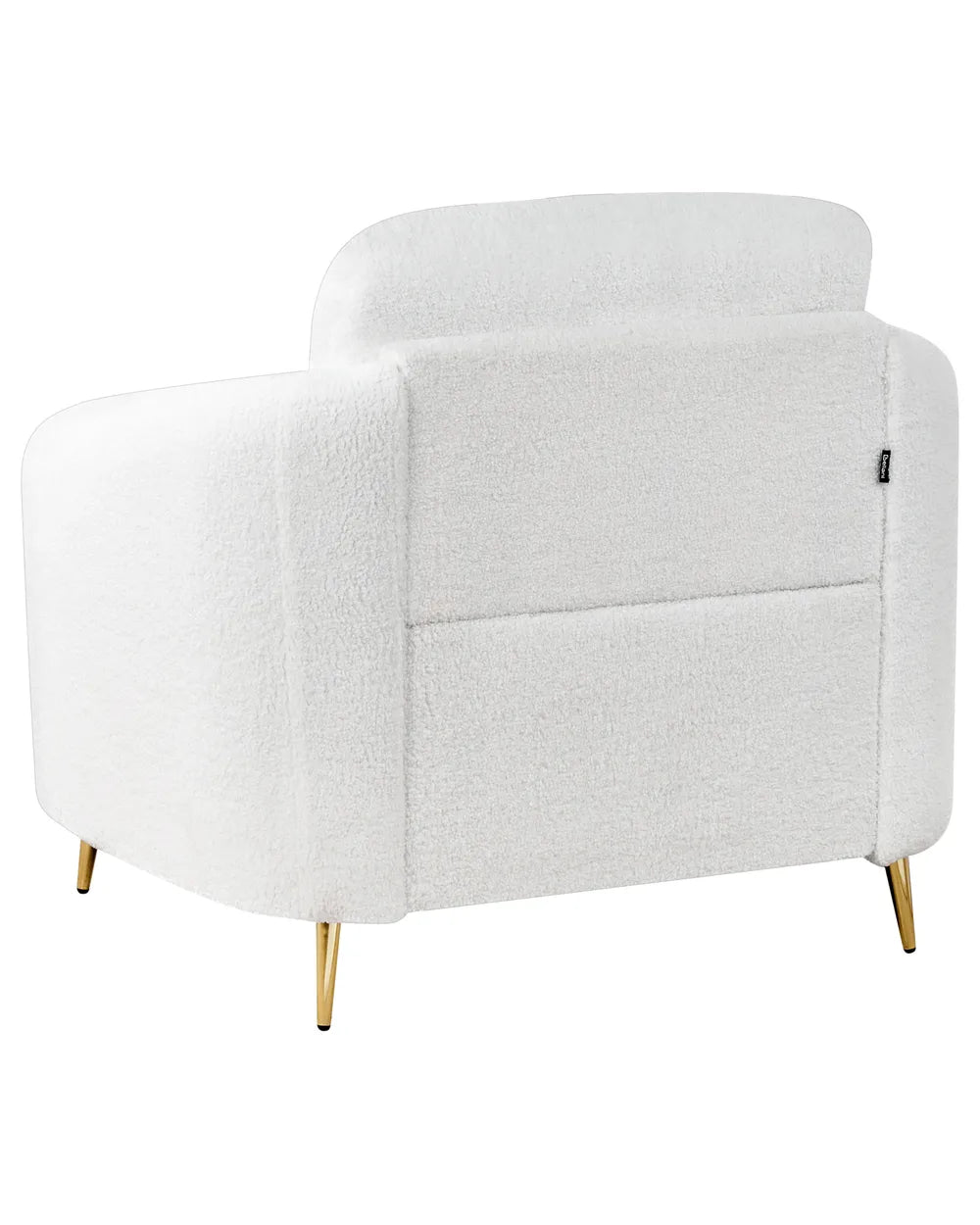 Armchair Boucle White Euclid